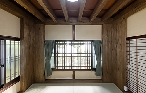 木質耐震シェルター70K施工例