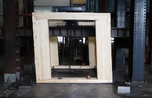 黒質耐震シェルター70K 耐震実験